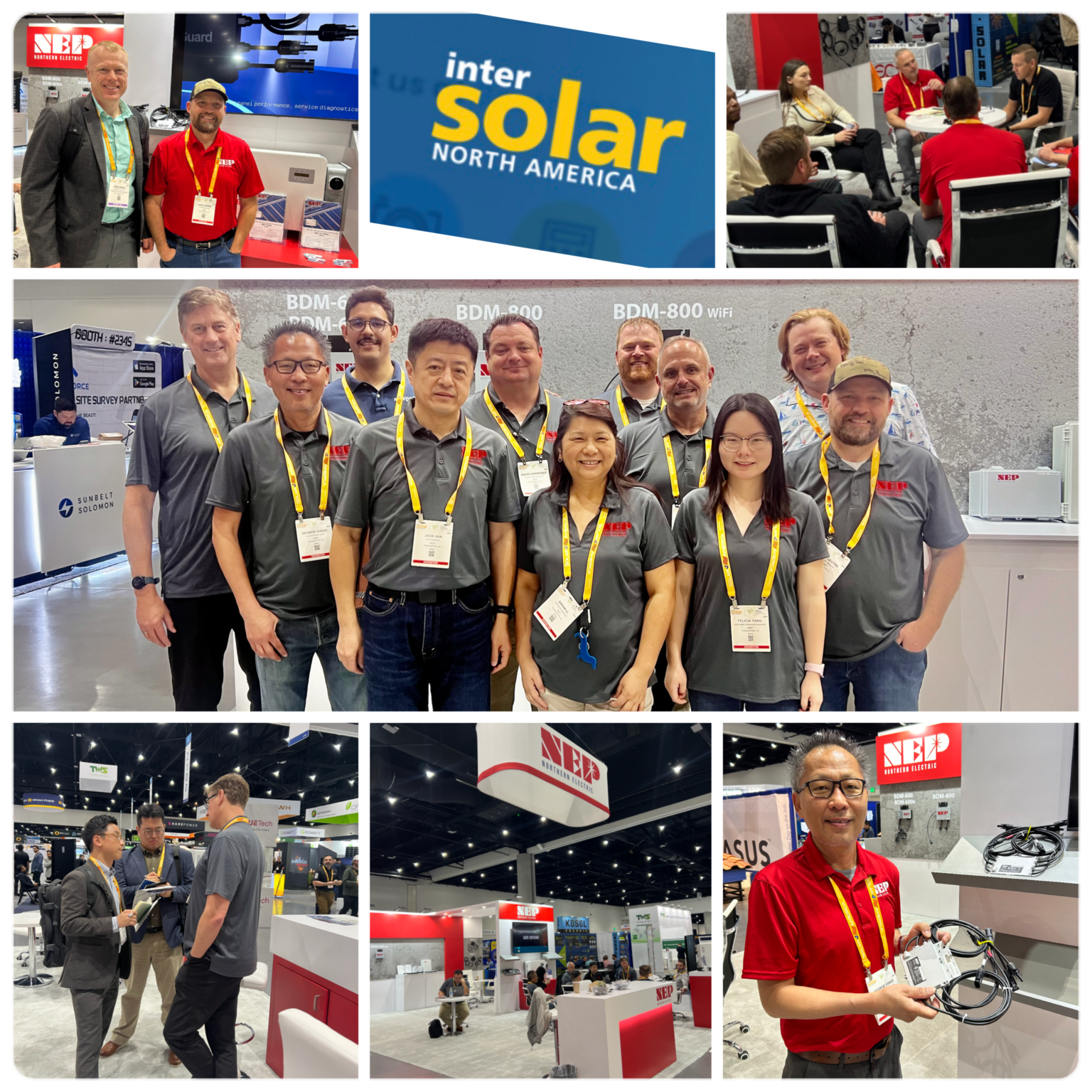 InterSolar 2024 San Diego NEP Northern Electric Power